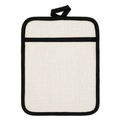 SubliLinen™ Pot Holder with Rubber Back